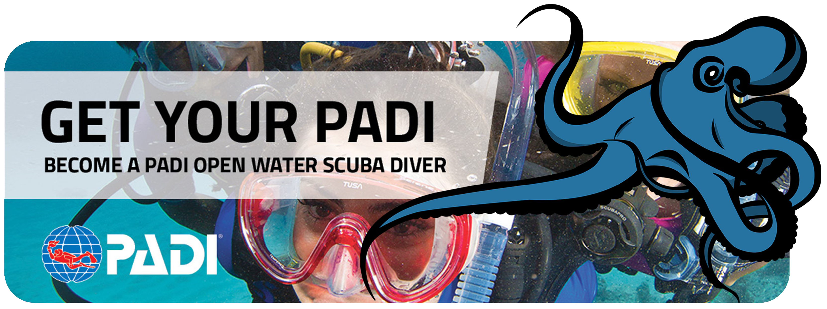Open Water Diver course banner